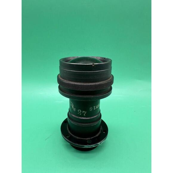 VINTAGE UNIQUE NAVY PROFESSIONAL ASTRONOMICAL TELESCOPE LENS
